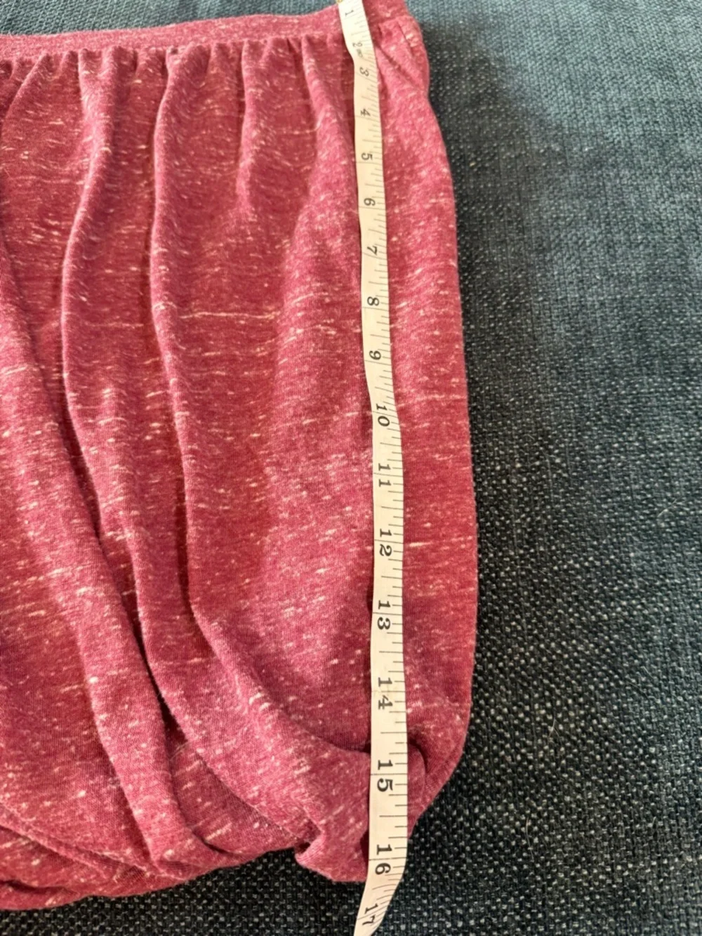 Free People Heathered Raspberry Crop Top